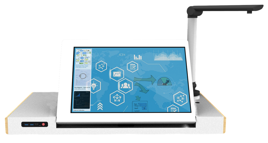 Digital Teaching Station Touch with Visualizer | Displaystore.id